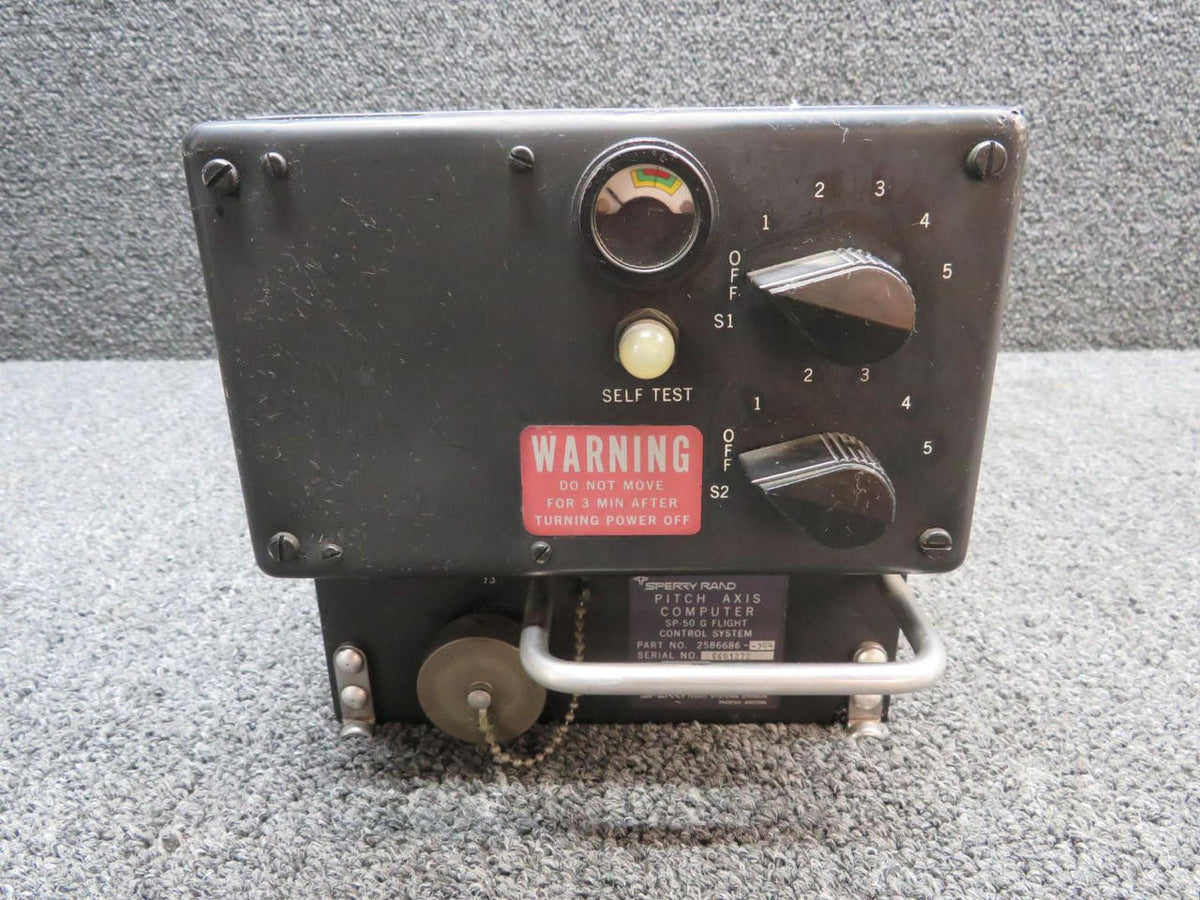 Sperry 2586686-904 Sperry SP-50G Flight Control System Pitch Axis Computer with Mods