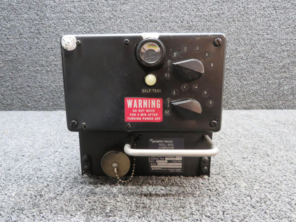 Sperry 2586687-902 Sperry SP-50G Flight Control System Roll Axis Computer with Mods