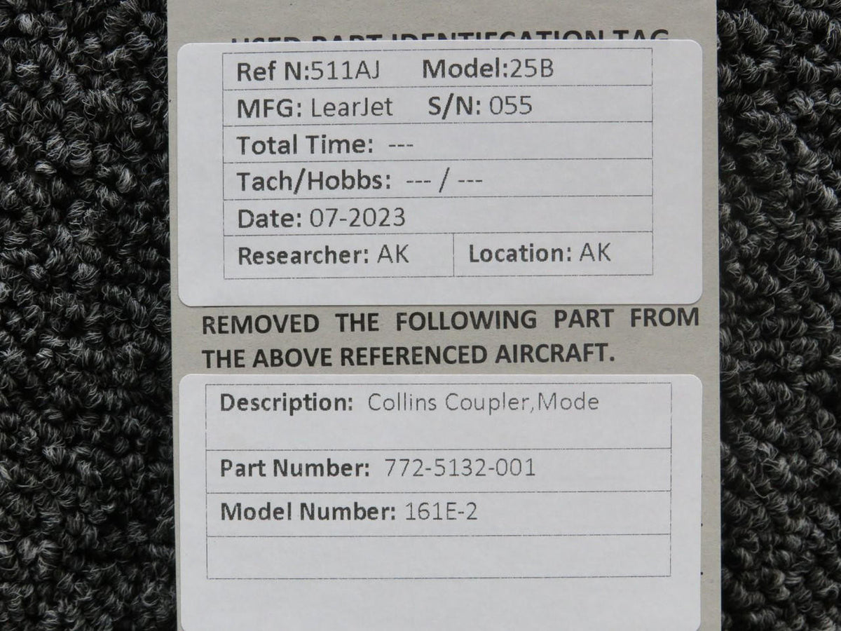 Collins 772-5132-001 Collins 161E-2 Mode Coupler