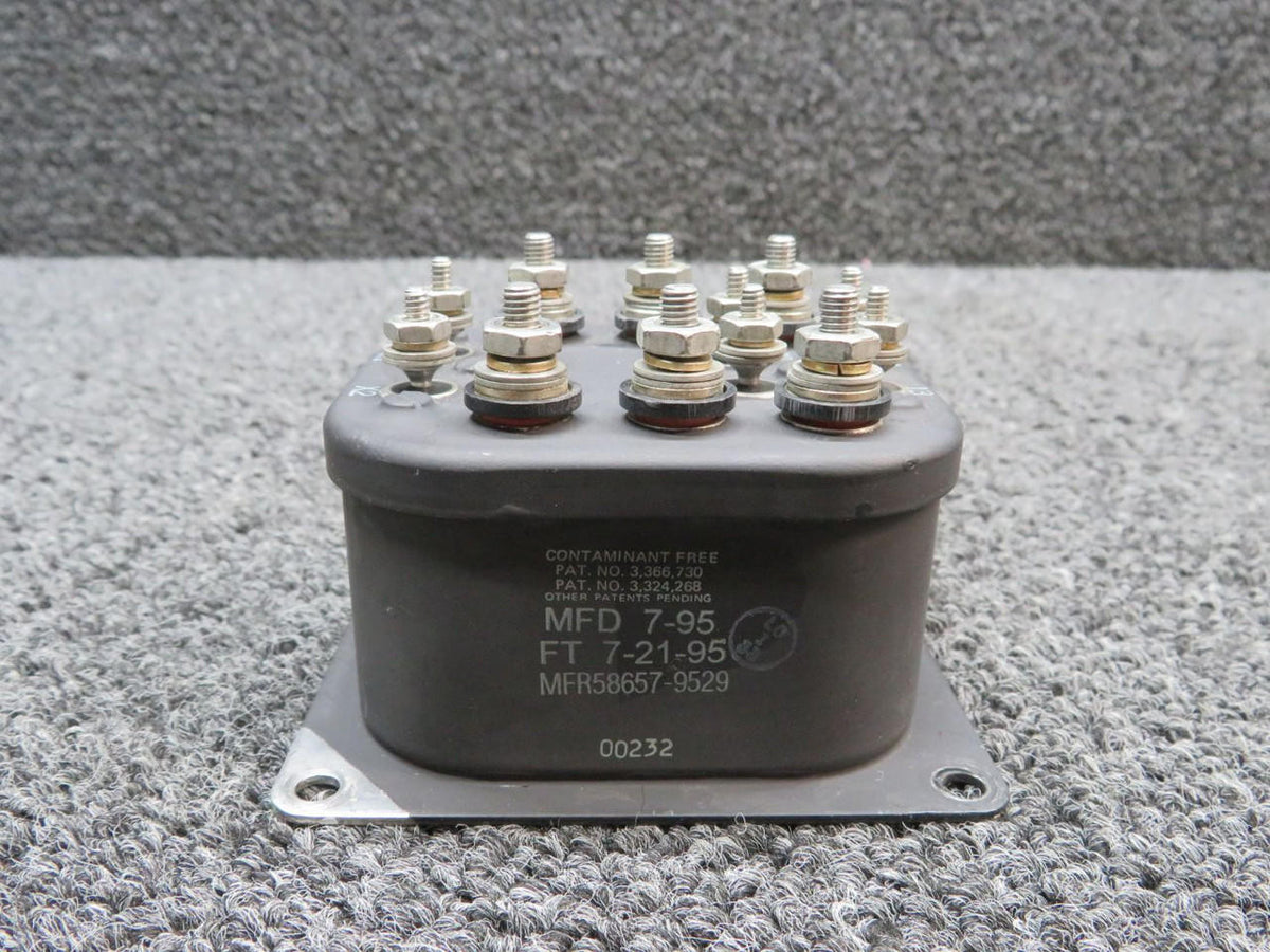 Leach Corp 9123-8071 Leach Relay with 8130-3 (Tested) (AMPS: 25)