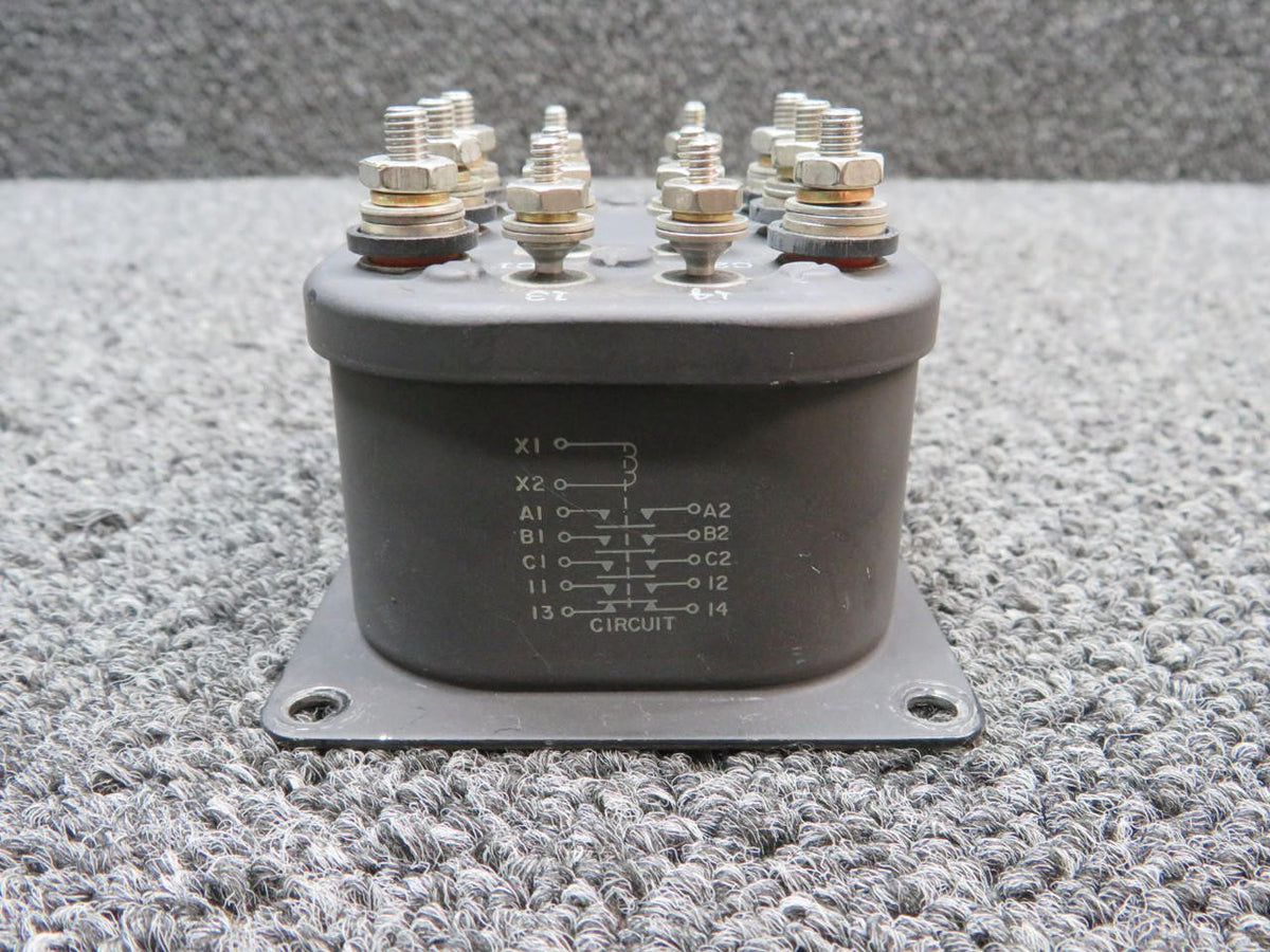 Leach Corp 9123-8071 Leach Relay with 8130-3 (Tested) (AMPS: 25)