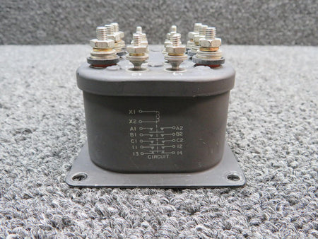 Leach Corp 9123-8071 Leach Relay with 8130-3 (Tested) (AMPS: 25)