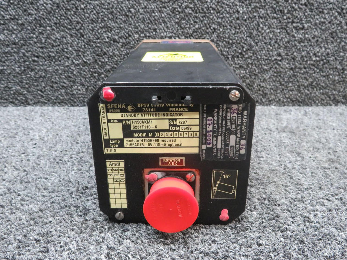 Thales H150AKM1 Thales Standby Altitude Indicator With 8130-3 (Repaired)