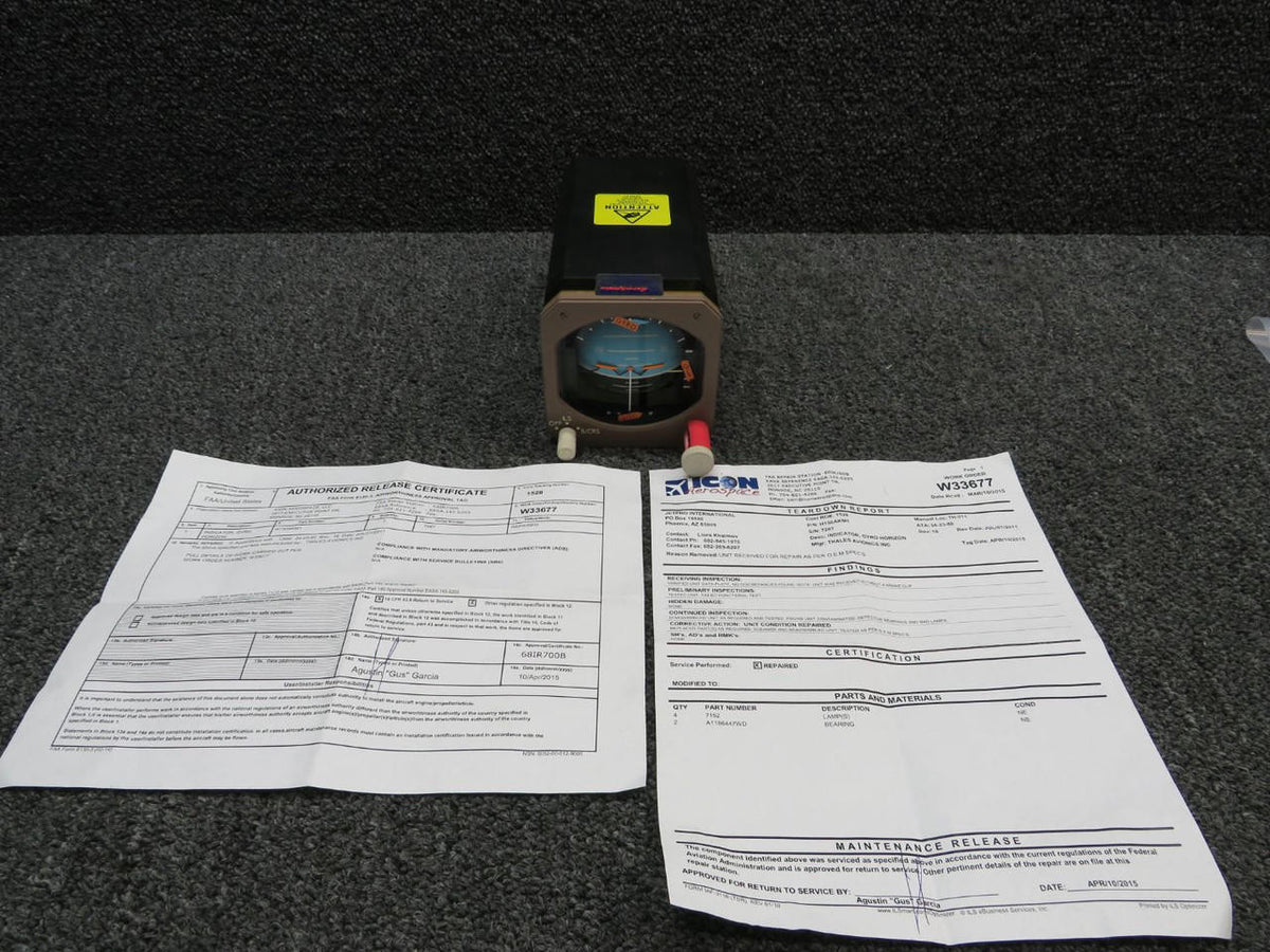 Thales H150AKM1 Thales Standby Altitude Indicator With 8130-3 (Repaired)