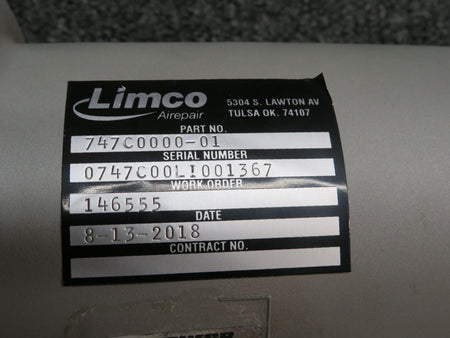 Liebherr 747C0000-01 Liebherr Water Extractor With 8130-3 (Overhauled)