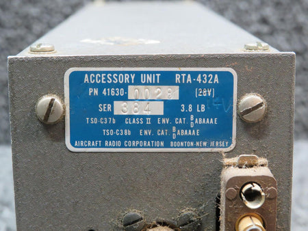 ARC 41630-0028 ARC RTA-432A Accessory Unit (Volts:28)