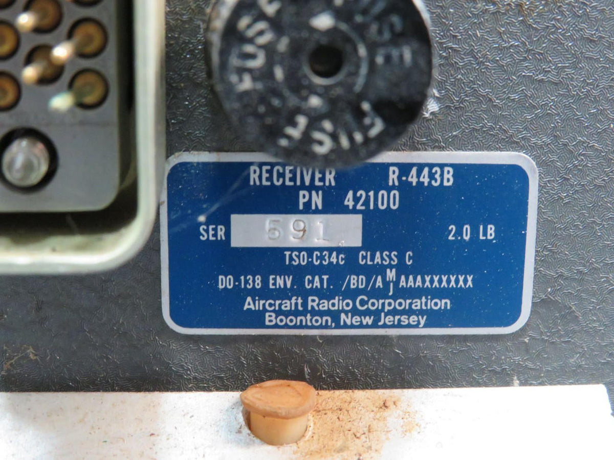 ARC 42100 ARC R-443B Remote Glideslope Receiver with Tray