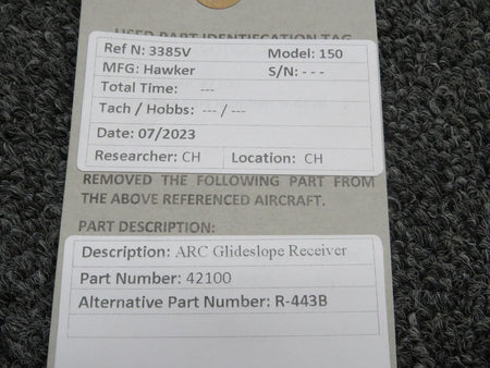 ARC 42100 ARC R-443B Glideslope Receiver (No Tray)