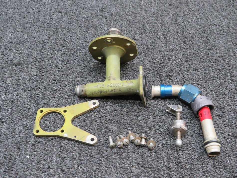 textron 115-921027-5 Textron Tee Cross Feed Fuel System with Hardware