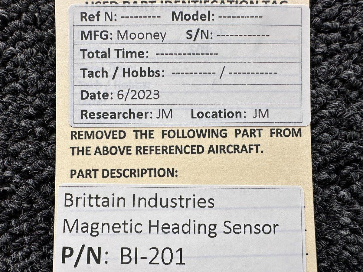 Brittain Industries BI-201 Brittain Industries Magnetic Heading Sensor Unit