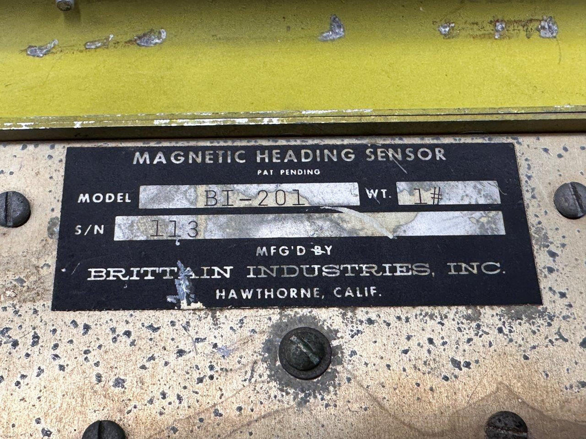 Brittain Industries BI-201 Brittain Industries Magnetic Heading Sensor Unit