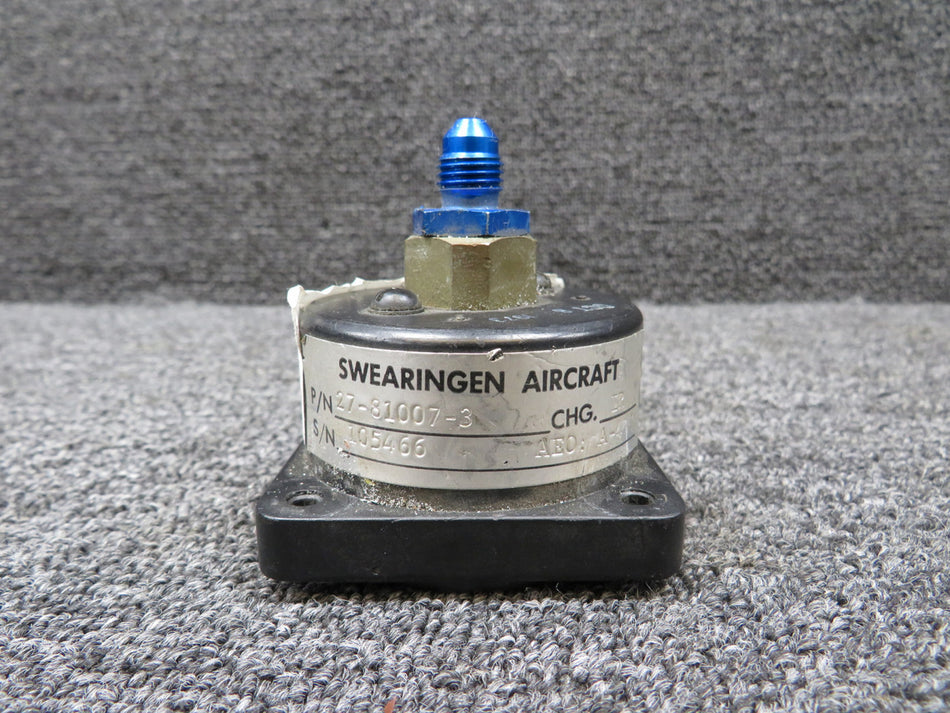 27-81007-3 Swearingen Hydraulic Pressure Indicator
