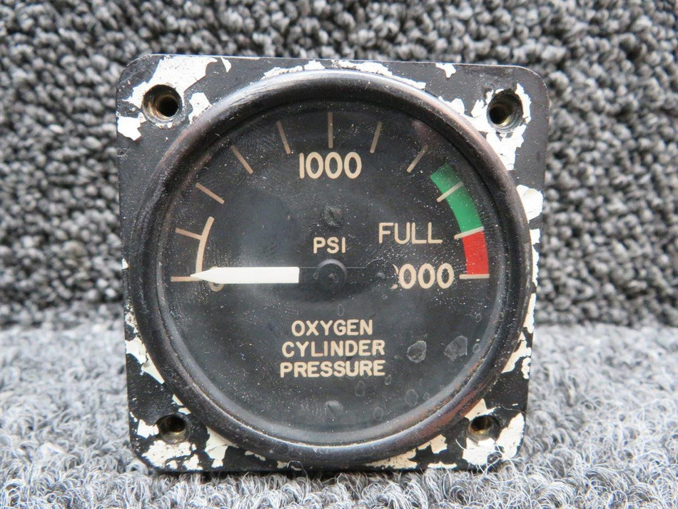 26-83001-1 Swearingen Oxygen Cylinder Pressure Gauge