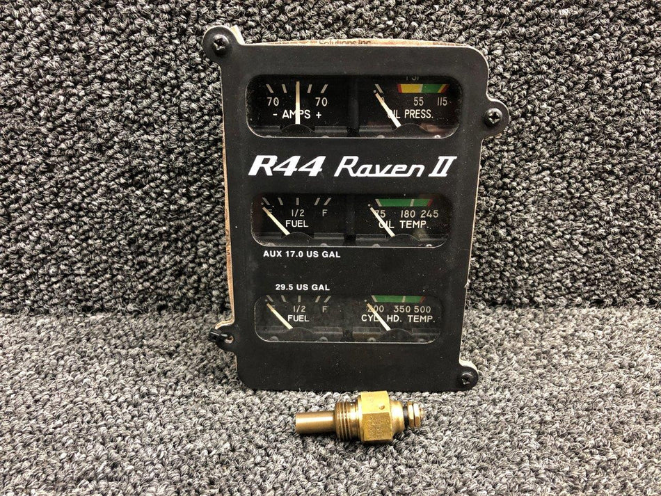 B144-4 Rochester 6249-00419 Instrument Gauge Cluster with Oil Temperature Probe