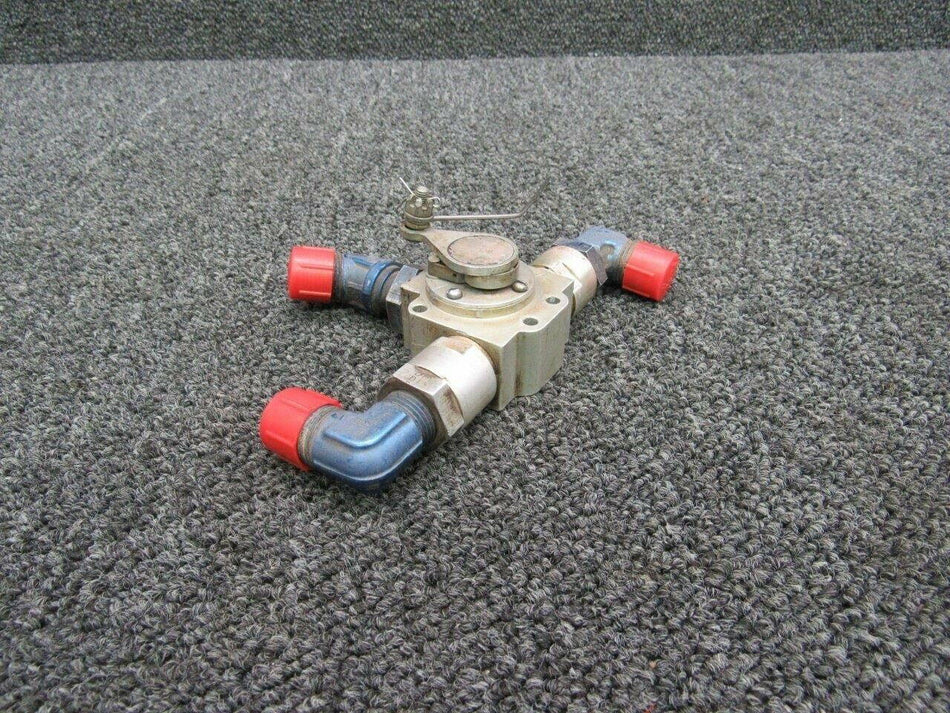 492-109 (MPN: 800412-00) Piper PA31-310 Scott Fuel Selector Valve Assy BAS Part Sales | Airplane Parts