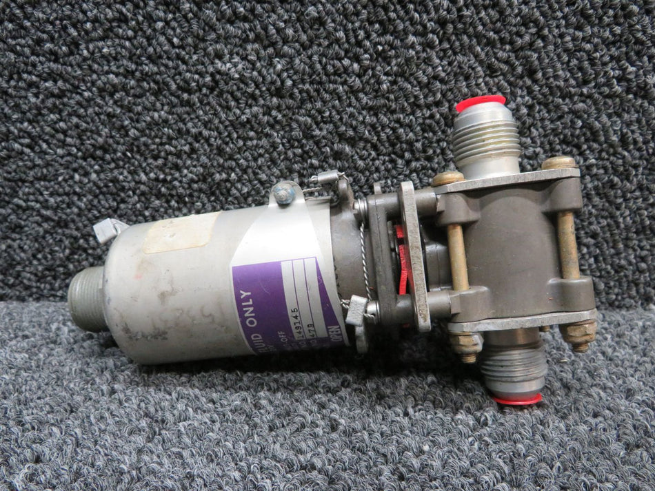 149145 Dynasciences Corp. Motor Actuated Rotary Shut-Off Valve (Volts: 18-30)
