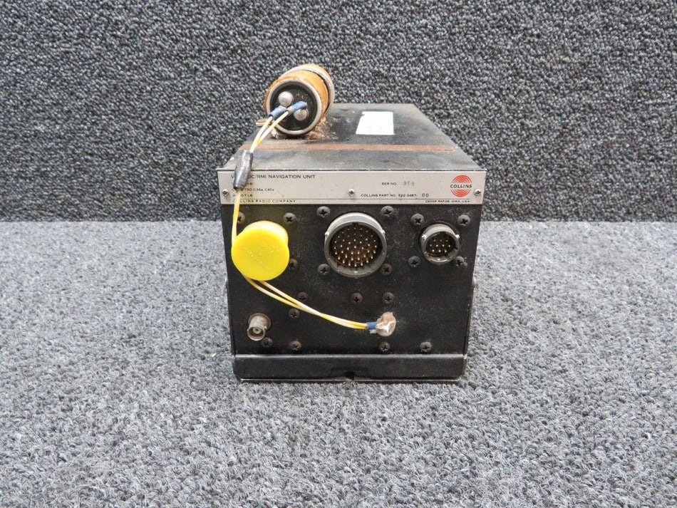 522-3467-00 Collins 51R-8 VOR-LOC-RMI Navigation Unit w Capacitor