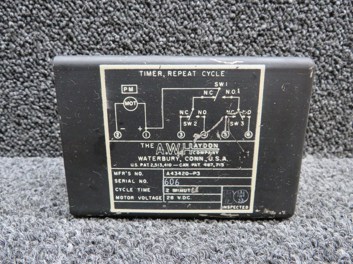 AW Hayden A43420-P3 AW Haydon Timer Assembly (Volts: 28)
