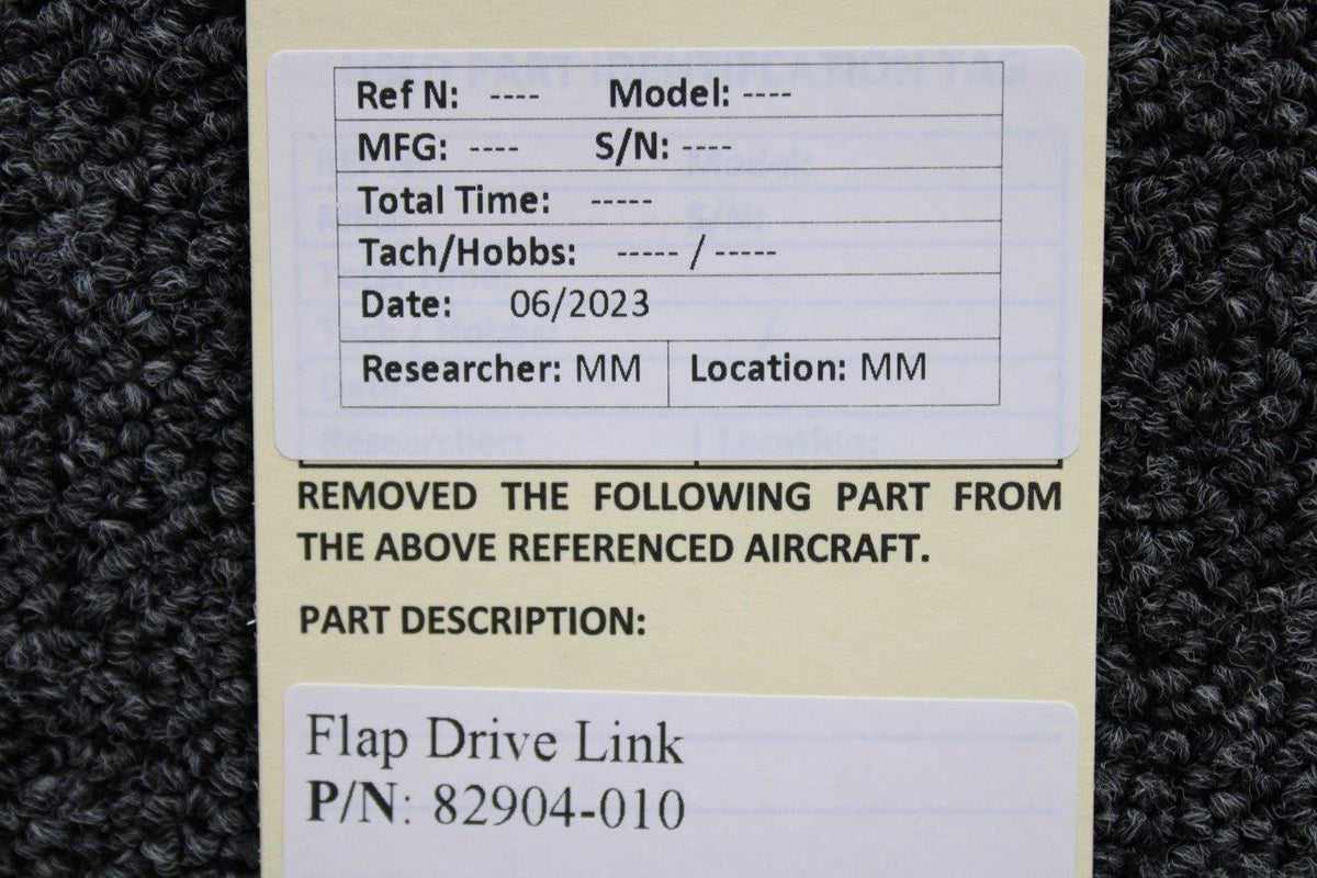 Piper Aircraft Parts 82904-010 Piper PA46-310P Flap Drive Link