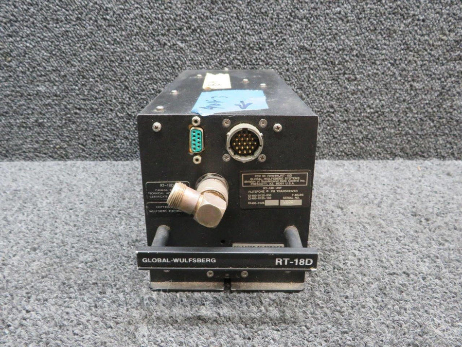 wulfsberg 400-0125-000 Wulfsberg RT18D Flitefone FM Transceiver