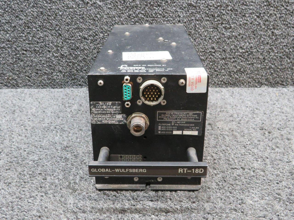 wulfsberg 400-0125-000 Wulfsberg RT18D Flitefone FM Transceiver w Mods