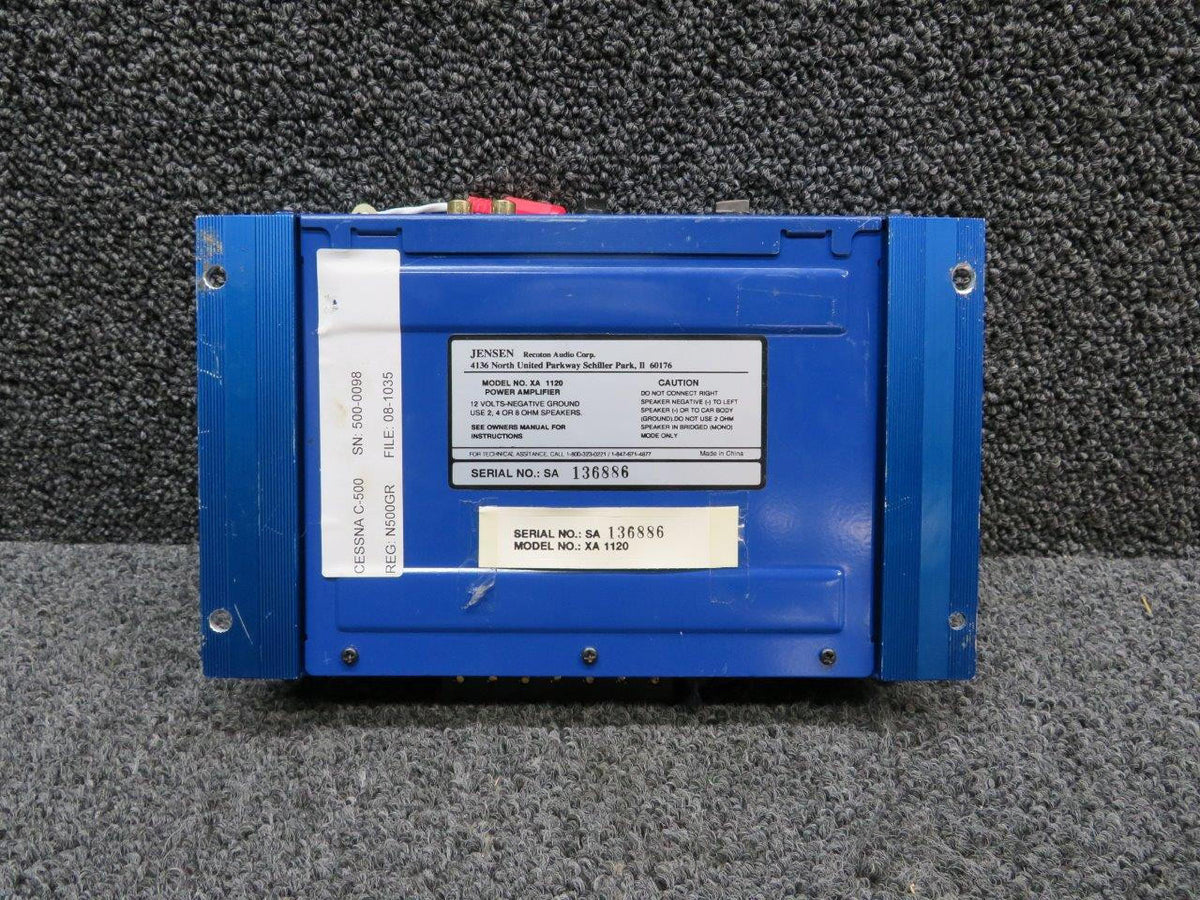 Jensen XA 1120 Jensen 220-Watt 3-2-1 Channel Bridgeable Amplifier