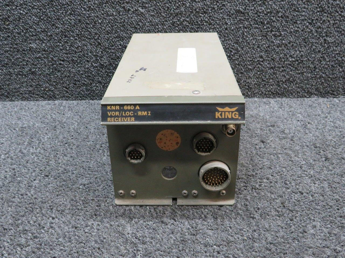 King 066-1027-00 King KNR-66A VOR-LOC-RMI Navigation Receiver