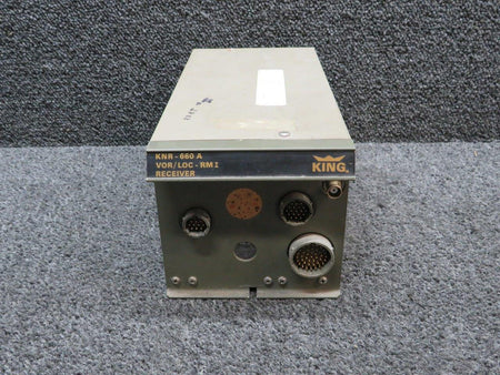 King 066-1027-00 King KNR-66A VOR-LOC-RMI Navigation Receiver