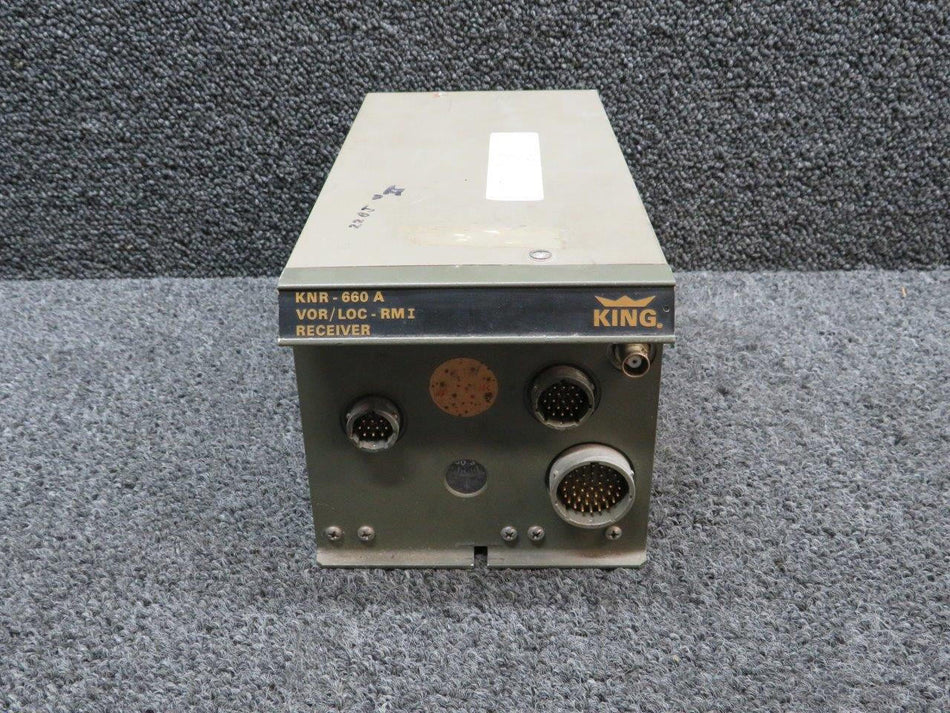 King 066-1027-00 King KNR-66A VOR-LOC-RMI Navigation Receiver