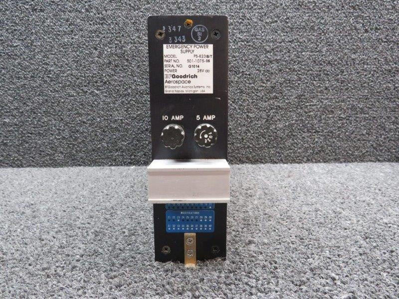 Goodrich  501-1075-06 Goodrich PS-823B/T Emergency Power Supply w Mods (Amps: 5-10)