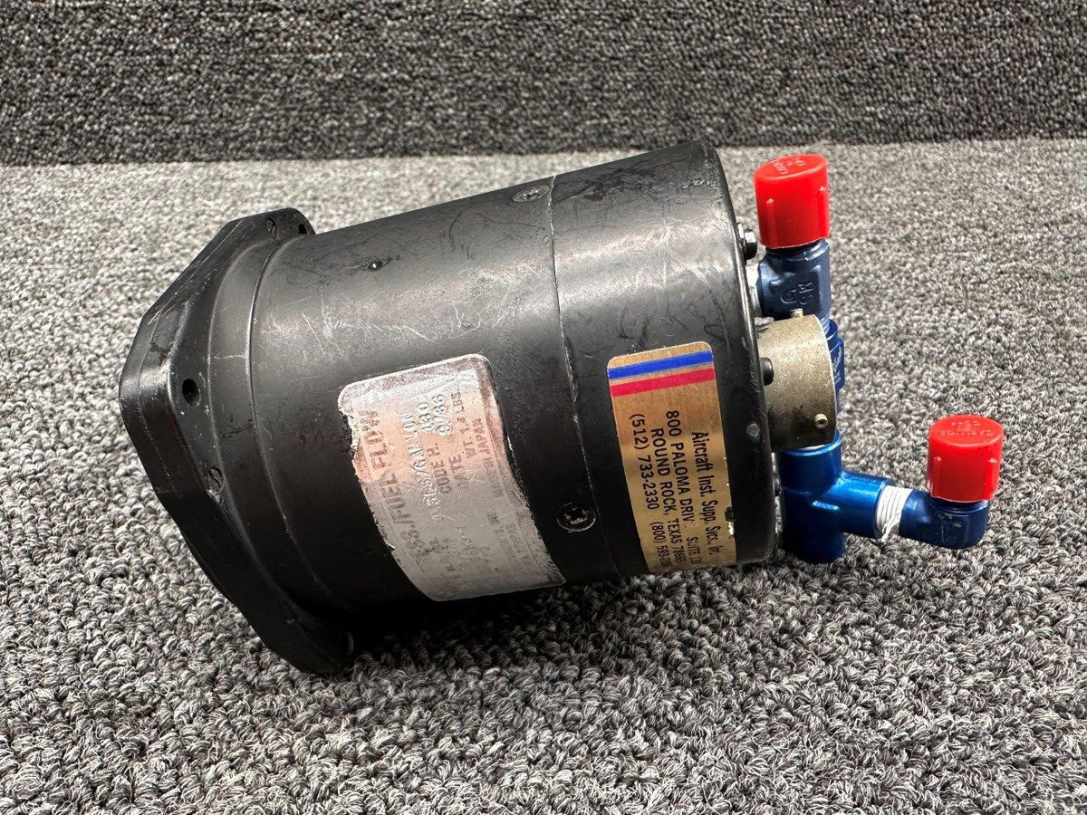 United Instruments 6533-1 (Alt: 599-185) United Instruments Manifold Pressure, Fuel Flow Indicator