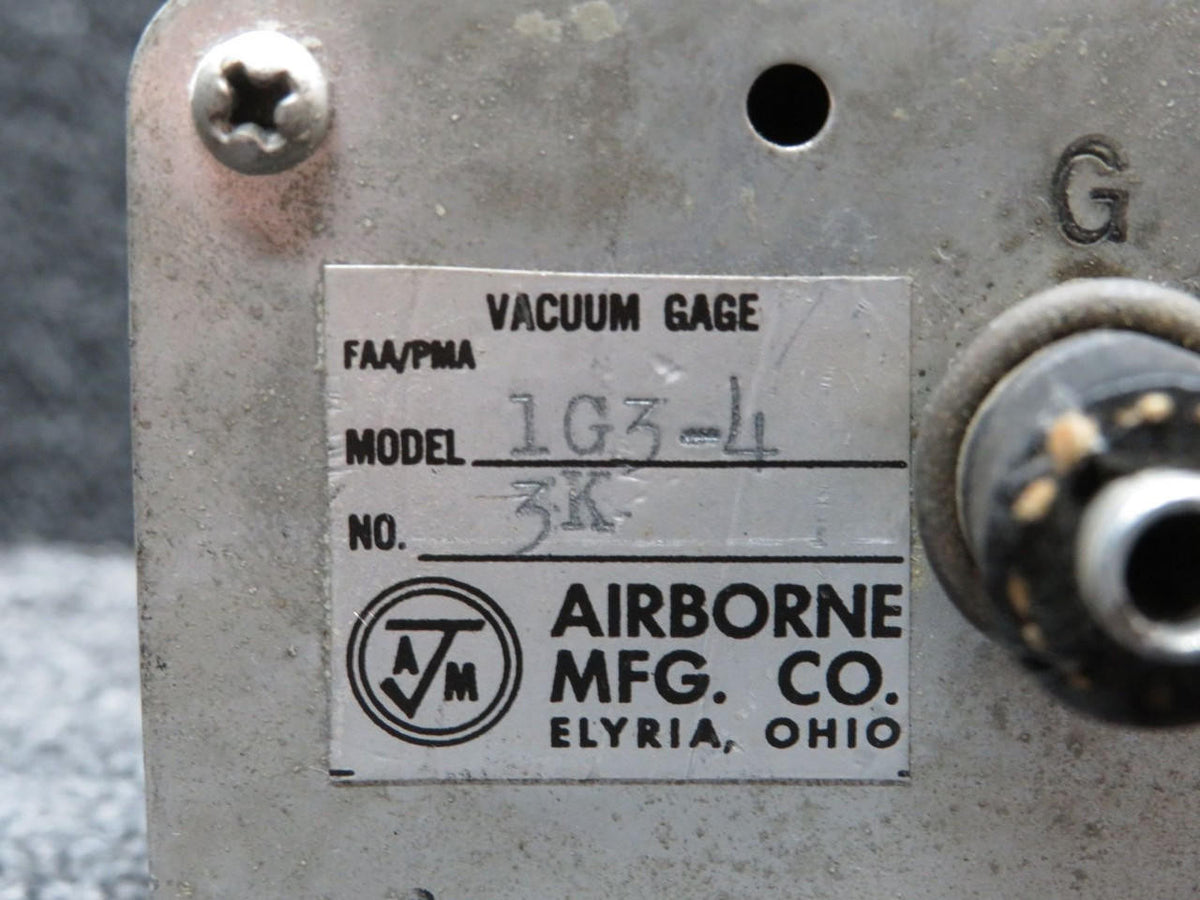 Airborne 1G3-4 Airborne. Suction Indicator