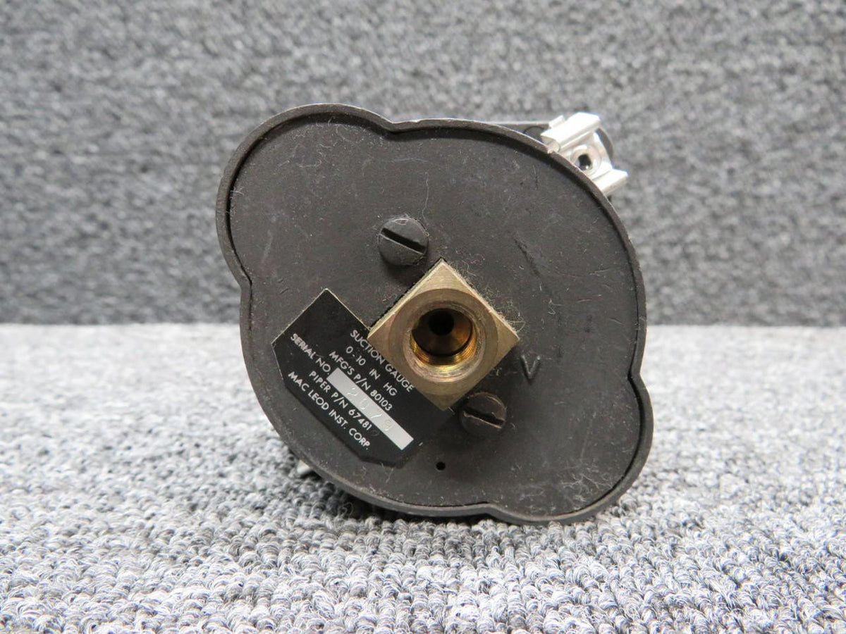 MacLeod 80103 (Alt: 67481) Macleod Suction Indicator (Scratched Face)