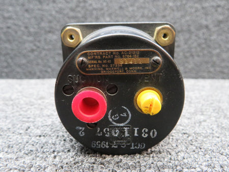 Manning Maxwell & Moore 6704-152 Manning, Maxwell, and Moore Suction Indicator
