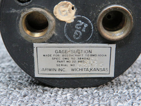 Standard Products 22-880-014 (Alt: 50-384042-1) Garwin Suction Indicator