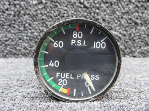 217-17241 (Alt: 80099) Edison Fuel Pressure Indicator (0-100 PSI) (Volts: 26)