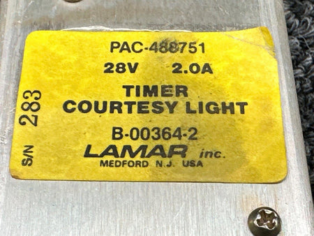 lamar B-00364-2 Lamar Courtesy Light Timer (Volts: 28)