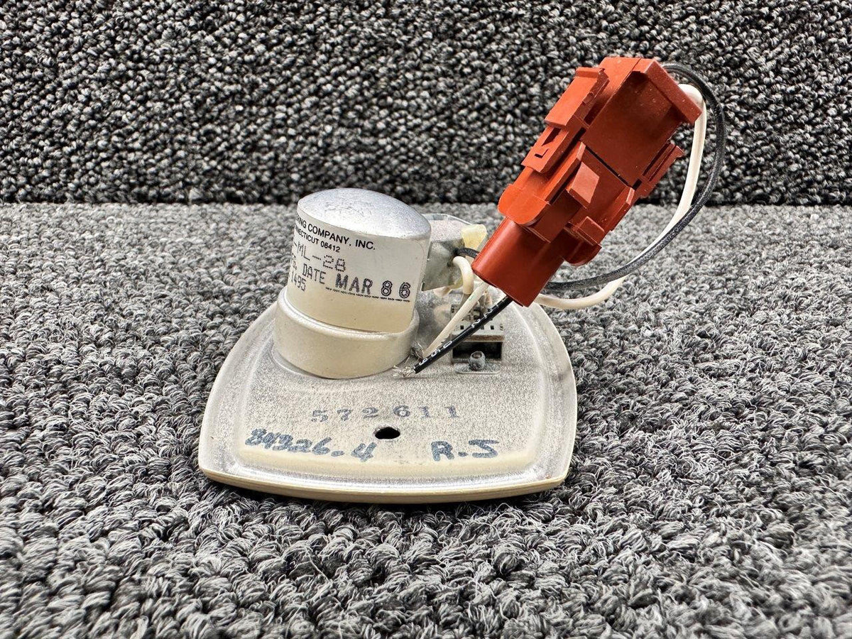 Whelen A325-ML-28, 572-611 Whelen Interior Light Assembly (Volts: 28)
