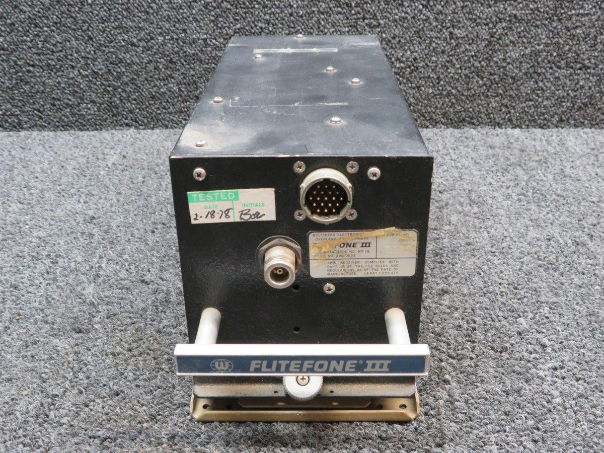 wulfsberg 400-0033 Wulfsberg RT-18 Flitefone III w Tray