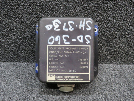 Eldec 08748-8-053-07 Eldec Solid State Proximity Switch