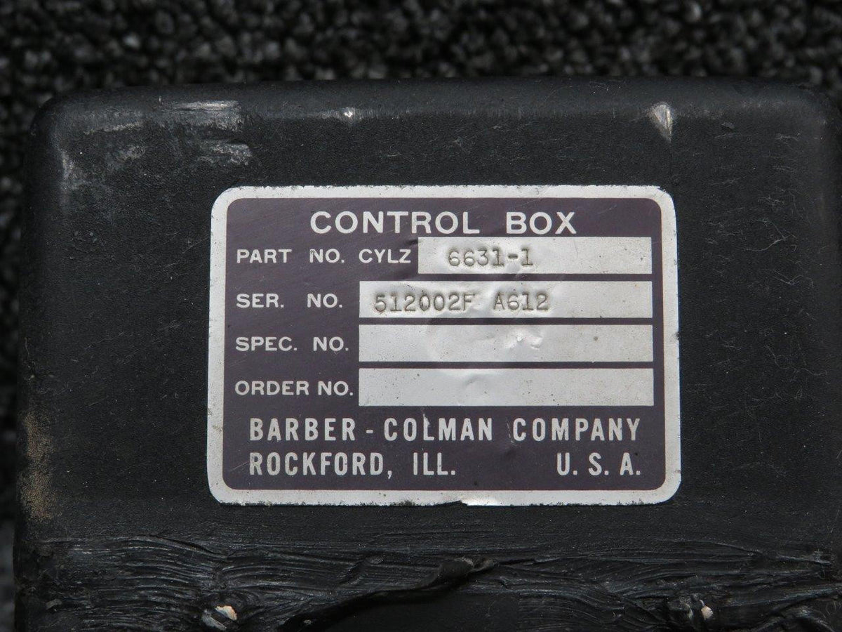 Barber Coleman CYLZ6631-1 Barber-Colman Control Box with Mount