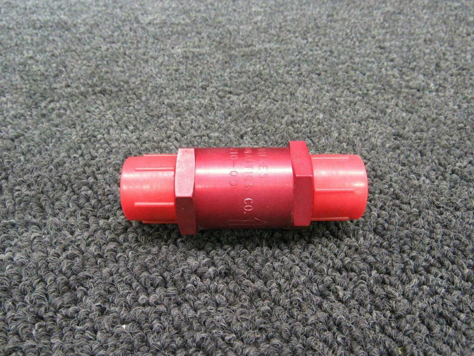 3210-00 (USE: 50-380170-7) Beechcraft 95-C55 Dukes Check Valve BAS Part Sales | Airplane Parts