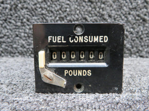DSF1546 Consolidated Airborne Fuel Flow Totalizer Indicator (Minus Dial Cover)