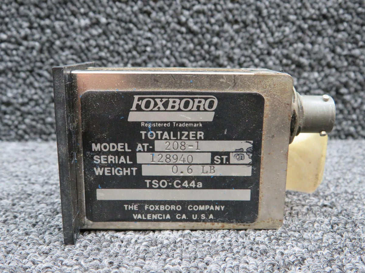 Foxboro AT-208-1 Foxboro Fuel Flow Totalizer Indicator