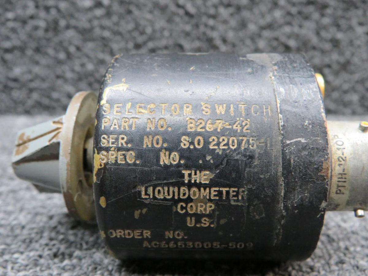 Liquidometer B267-42 Liquidometer Selector Switch Assembly