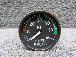 PROP.101 B and D Instruments Fuel Pressure Indicator (0-60 PSI)