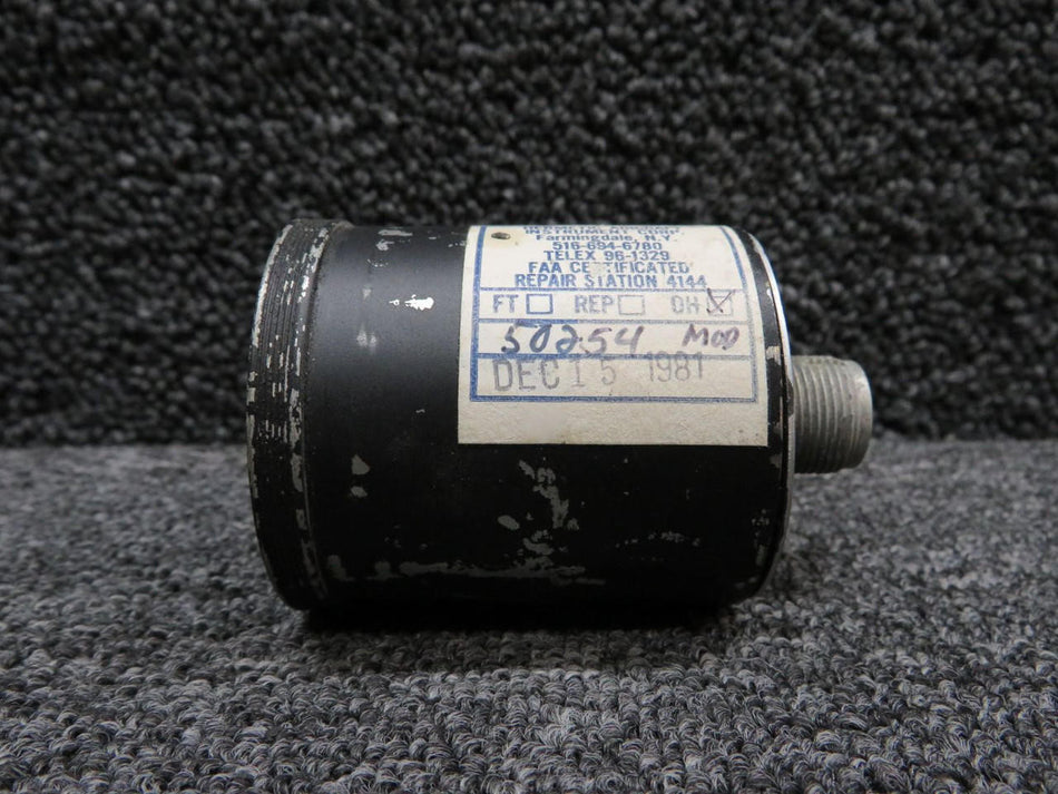 Edison 217-02211 (Alt: 3883020-503) Edison Fuel Pressure Indicator (0-50 PSI) (26V)