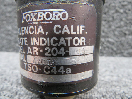 Foxboro AR-204-18 Foxboro Fuel Flow Indicator