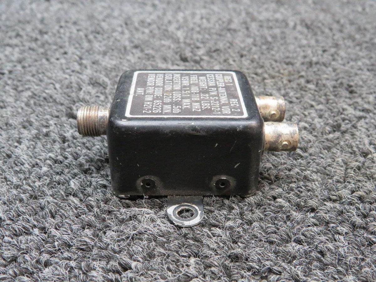 Cessna Aircraft Parts DMH21-2 (Alt: S-2212-1) Cessna VOR Coupler Antenna