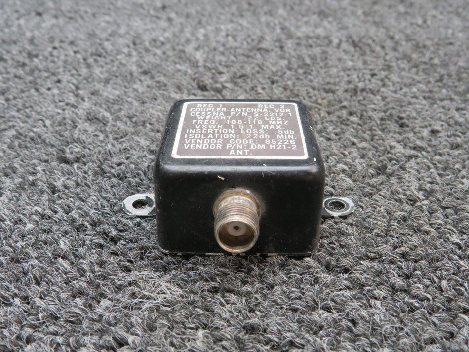 Cessna Aircraft Parts DMH21-2 (Alt: S-2212-1) Cessna VOR Coupler Antenna